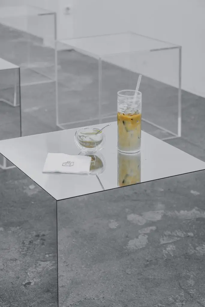 table basse en verre