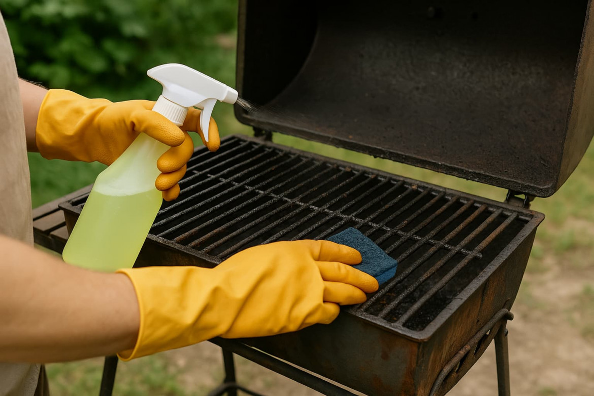 nettoyer son bbq avec une recette naturelle