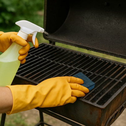 nettoyer son bbq avec une recette naturelle